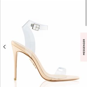 House of CB “Ghost” strappy sandal